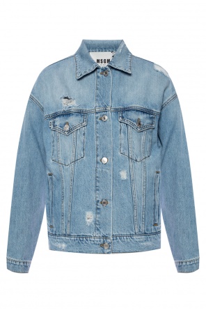 Denim jacket with holes, zdjęcie 1 Denim jacket with holes od MSGM